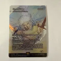 MTG FOIL Adeline, Resplendent Cathar Hero of Light Borderless - FINAL FANTASY 1 - Image 1