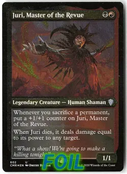 Juri, Master of the Revue (Foil Etched) 602 Uncommon Commander Legends NM MTG - Image 1