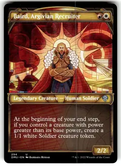 Baird, Argivian Recruiter (Showcase) Dominaria United Regular MTG NM - Image 1