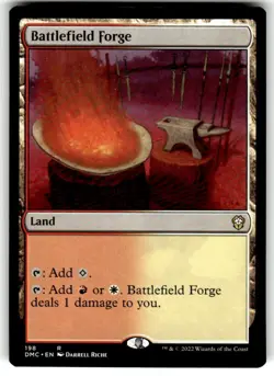 Battlefield Forge Commander: Dominaria United Regular MTG NM - Image 1