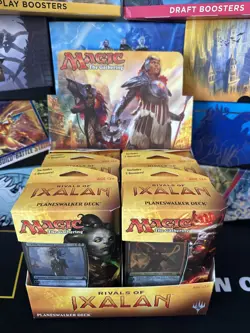 Vraska, Scheming Gorgon Rivals Of Ixalan Planeswalker Deck SEALED 2 Boosters - Image 1