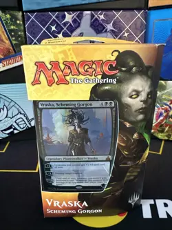 Vraska, Scheming Gorgon Rivals Of Ixalan Planeswalker Deck SEALED 2 Boosters - Image 2