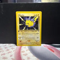 Pokemon Card - Pikachu Neo Genesis 70/111 Common 1st Edition - Image 1