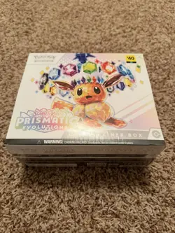 4X Pokemon Prismatic Evolutions Elite Trainer Box Factory Sealed Dollar General - Image 1