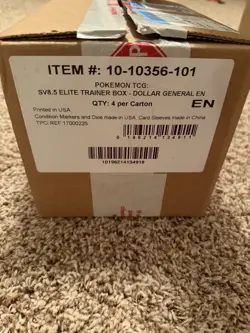 4X Pokemon Prismatic Evolutions Elite Trainer Box Factory Sealed Dollar General - Image 2