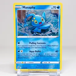 Manaphy SWSH275 Cosmos Holo Pokemon Black Star Promo LP - Image 1