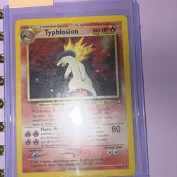 Pokemon TCG - Typhlosion #18 Holo-Rare (Neo Genesis) LP NM - Image 1