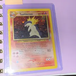 Pokemon TCG - Typhlosion #18 Holo-Rare (Neo Genesis) LP NM - Image 2