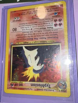 Pokemon TCG - Typhlosion #18 Holo-Rare (Neo Genesis) LP NM - Image 5