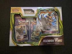 Pokemon Sword & Shield Kleavor V Star Collection Box NEW SEALED - Image 1