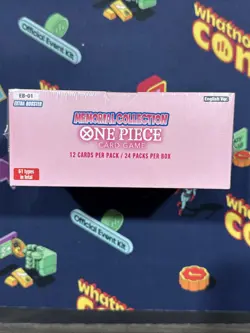 One Piece Extra Booster: Memorial Collection EB-01 Booster Box Factory Sealed - Image 5
