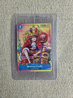 Sealed! Monkey D. Luffy P-043 (2nd Anniversary Stamped Promo) English One Piece - Image 3