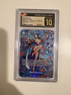 ONE PIECE TCG: Boa Hancock OP07-051 SP Emperors in the New World OP09 ENGLISH - Image 1