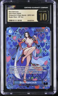ONE PIECE TCG: Boa Hancock OP07-051 SP Emperors in the New World OP09 ENGLISH - Image 4