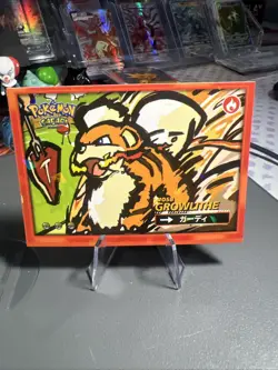 Growlithe #58 - Cracked Ice Holo - Flash Edition Safari 2025 - Pokemon Card - Image 1
