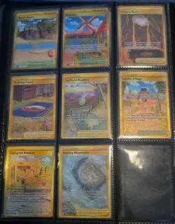 Pokemon - Gold card bundle x8 SWSH - M-NM - Image 1