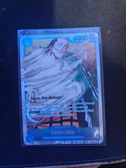 Super Pre-Release | Crocodile | ST03-003 | One Piece Card Game - Image 1