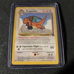 Dragonite 1999 WB Movie Black Star Promo 5 WOTC Nintendo Pokemon Card - Image 1