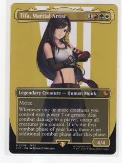 MTG Final Fantasy Commander Mythic #0206 Tifa Martial Artist - Image 1
