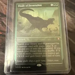 MTG English Finale of Devastation (Foil Etched) NM Foil Commander Masters - Image 1