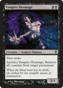 1 x Vampire Hexmage - Conspiracy - Light Play - MTG - Image 1