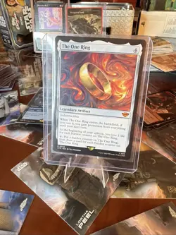MTG Magic the Gathering Lord of the Rings the One Ring M 0246 LTR* EN Near Mint - Image 1
