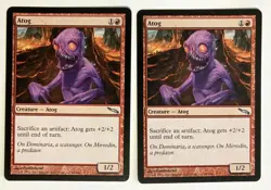 Atog (2) Mirrodin NM MTG Magic the Gathering - Image 1