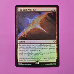Magic The Gathering MTG The Last Agni Kai Avatar: The Last Airbender Foil R 0144 - Image 1
