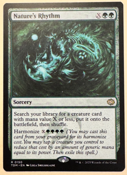 Nature's Rhythm #150 - Tarkir: Dragonstorm - normal - rare - Image 1