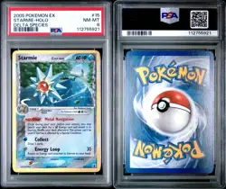2005 Pokemon EX Delta Species Starmie - Holo #15 PSA 8 NM - Image 3