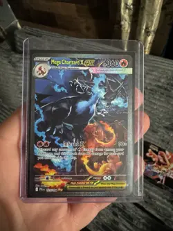 Pokemon TCG Mega Charizard x EX Phantasmal Flames Special Illustration Rare NM - Image 1