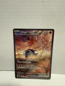 GREAT TUSK EX 246/198 SPECIAL ILLUSTRATION RARE SCARLET & VIOLET POKEMON NM - Image 1