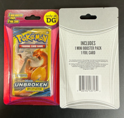 POKEMON UNBROKEN BONDS DG CHARIZARD SEALED BLISTER 1 MINI BOOSTER PACKS (X2) - Image 2