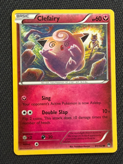 Clefairy 81/122 BREAKpoint Hypno Cameo non-holo Tomokazu Komiya Gallery Pokemon - Image 1