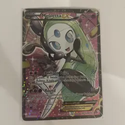Pokemon TCG Meloetta EX RC25 Legendary Treasures Ultra Rare Full Art Holo - Image 1