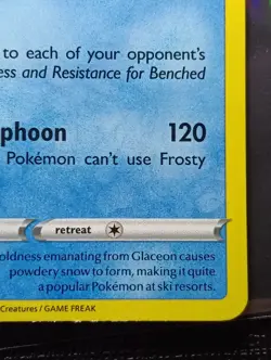 Pokemon TCG - Glaceon SWSH192 Black Star Promo With Swirl - NM - Image 5