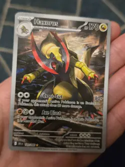 POKEMON - HAXORUS - 147/086 - ILLUSTRATION RARE - S&V BLACK BOLT - PACK FRESH - Image 1