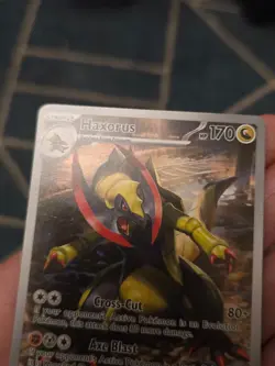 POKEMON - HAXORUS - 147/086 - ILLUSTRATION RARE - S&V BLACK BOLT - PACK FRESH - Image 3