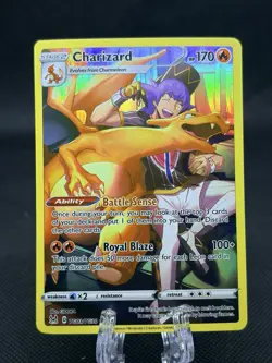 2022 Pokemon SWSH Lost Origin Charizard Trainer Gallery #TG03/TG30 - Image 1