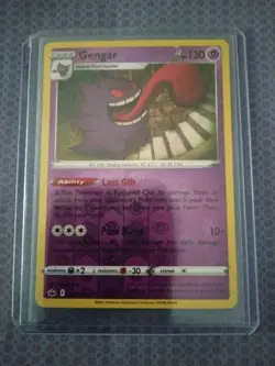 Pokemon TCG Gengar Chilling Reign 057/198 Reverse Holo, Holo Rare NM/Mint!!! - Image 1