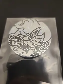 Pokemon TCG Hisuian Zoroark VSTAR Plastic Coin 2022 - Image 1