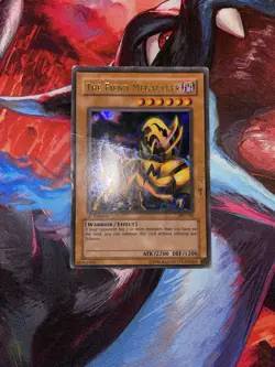 Yugioh! The Fiend Megacyber PSV-100 Ultra Rare 1st Edition Heavy Play - Image 1