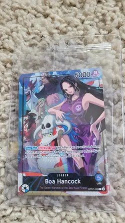 Boa Hancock 2025 PSA Magazine Promo #OP07-038 One Piece TCG Sealed - Image 2
