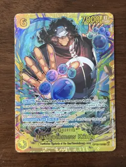One Piece Bartholomew Kuma OP12-119 SEC Alt Art Legacy of the Master English NM - Image 1