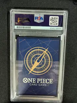 PSA GEM MT 10 Erica Schroeder Signed Monkey D. Luffy One Piece TCG - Image 2