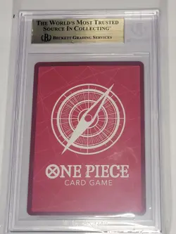 One Piece Beckett Graded BGS 9.5 Monkey.D.Luffy (Dodgers x ONE PIECE) EB02-010 - Image 2