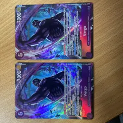 Vergo Alt Art Rare OP14-081 The Azure Sea's Seven One Piece TCG - Image 5
