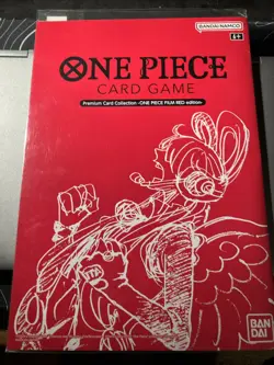 One Piece TCG Premium Card Collection One Piece Film Red Edition New Sealed - Image 1