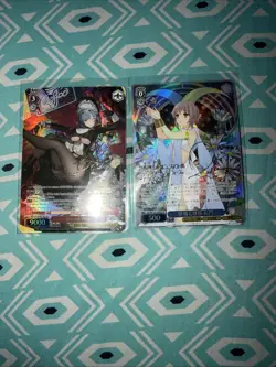2 Weiss Schwarz Signed Cards Marco Polo & Yuki Nagato Sp - Image 1