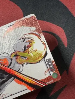 One Piece Card Game Nami Alt art OP03-040 L Mighty Enemies Japanese NM Japon - Image 3